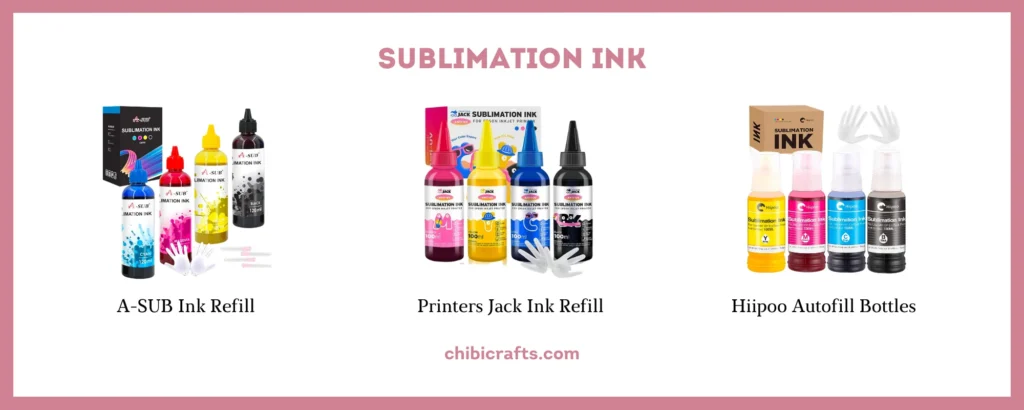 Sublimation Ink Brands